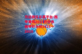 万达娱乐彩票平台-西甲赛程2018积分表西甲积分榜2018一2019